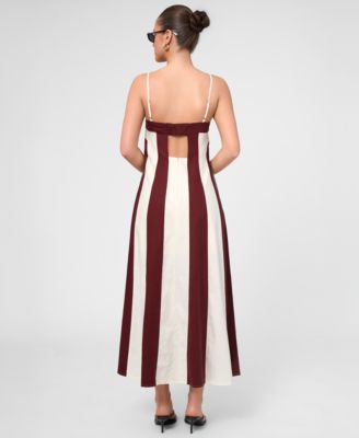 semi formal linen dresses Buy Women's 100% Linen Semi-Formal Wear Regular Fit Dress|Cottonworld