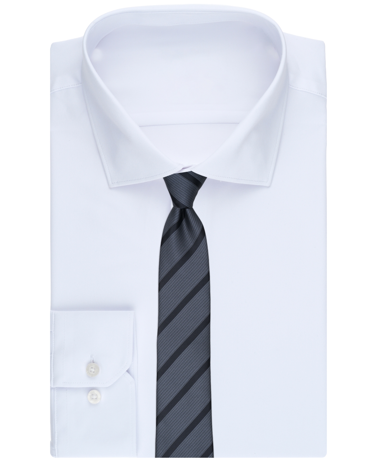 Alfani Men's Desbrosses Stripe Tie, Created for Macy's