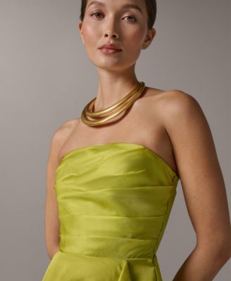 Women's Strapless Surplus Ball Gown