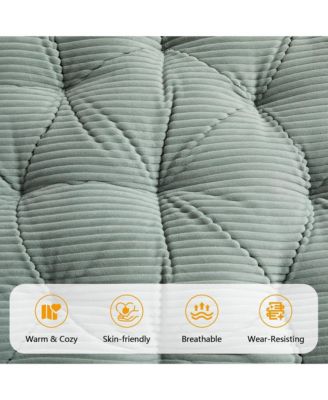 360degree(s) Swivel Rattan Lounge Chair, Wicker Papasan Seat with Plush Cushion, Sturdy Frame Holds Up to 300 LBS for Bedroom and Balcony