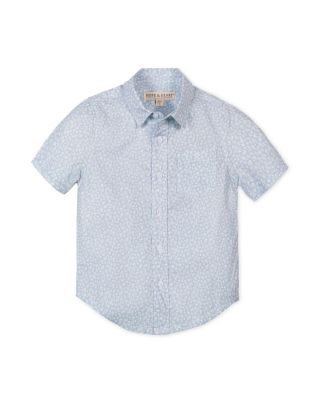 Toddler Boys Linen Short Sleeve Shirt
