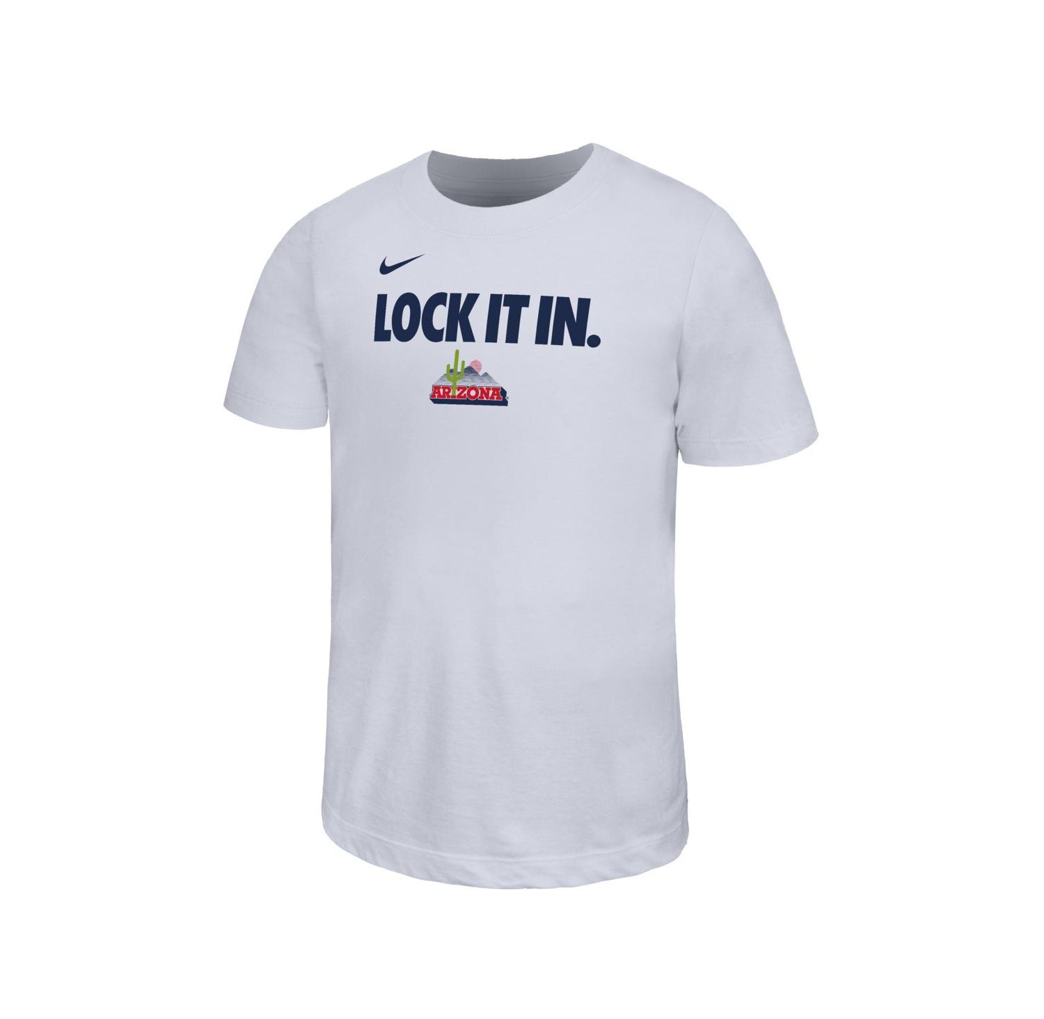 Big Boys and Girls White Arizona Wildcats 2026 On-Court Bench Legend Dri-FIT T-Shirt