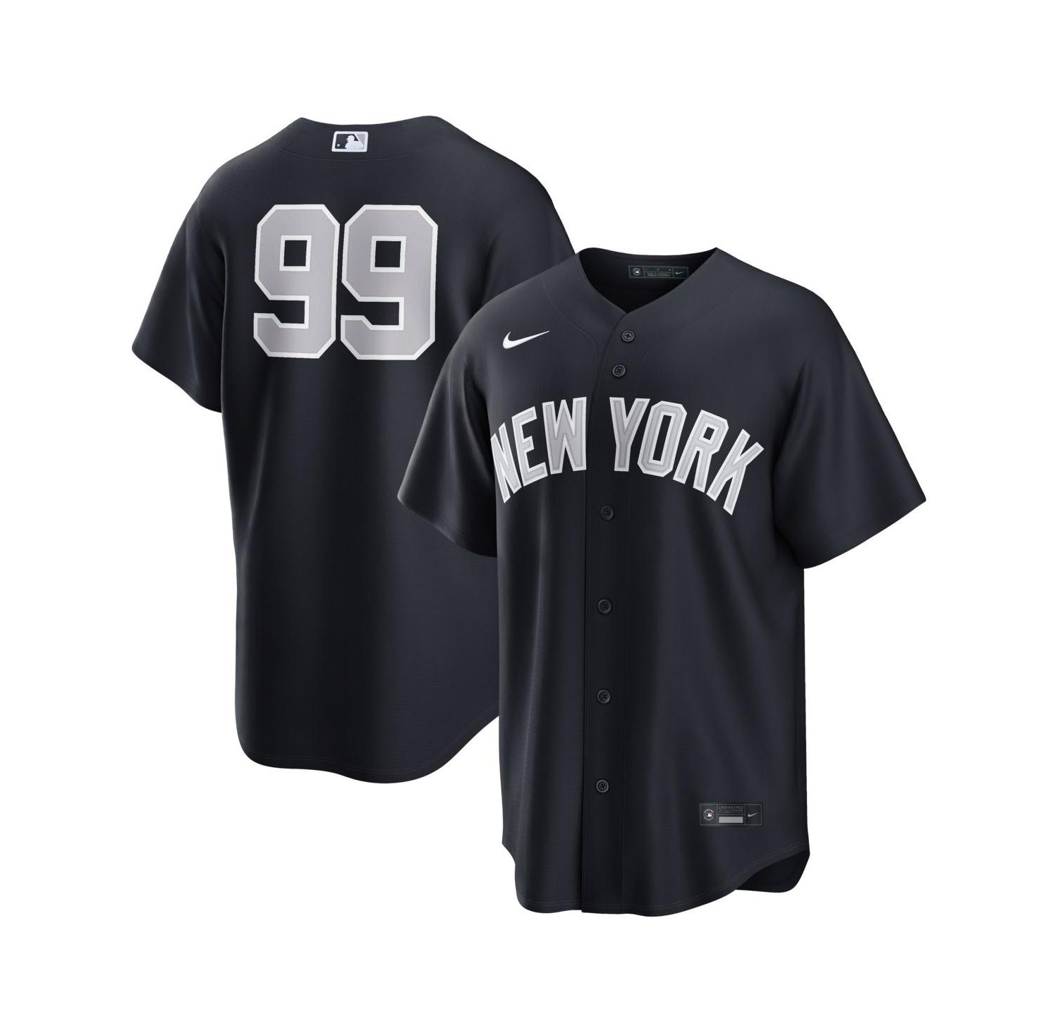 Men's Aaron Judge Navy New York Yankees Alternate Replica Jersey