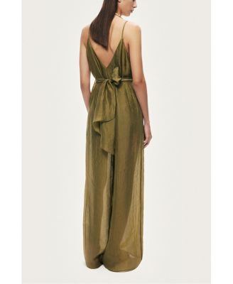 Women's Strappy Wide-Leg Jumpsuit