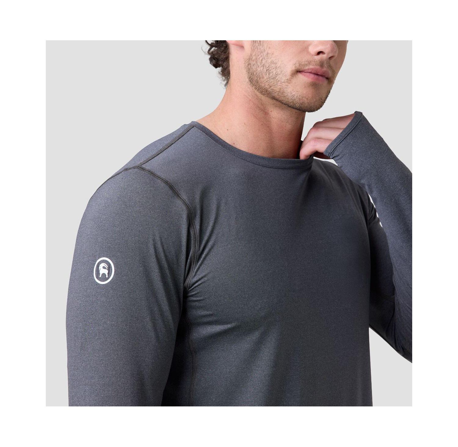 Men's Tahoe Pro LT Sun Long-Sleeve Crew Performance Shirts Long Sleeve