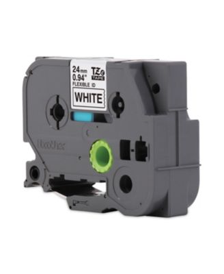 TZEFX251 0.94 in. x 26.2 ft. TZe Flexible Tape Cartridge for P-Touch Labelers