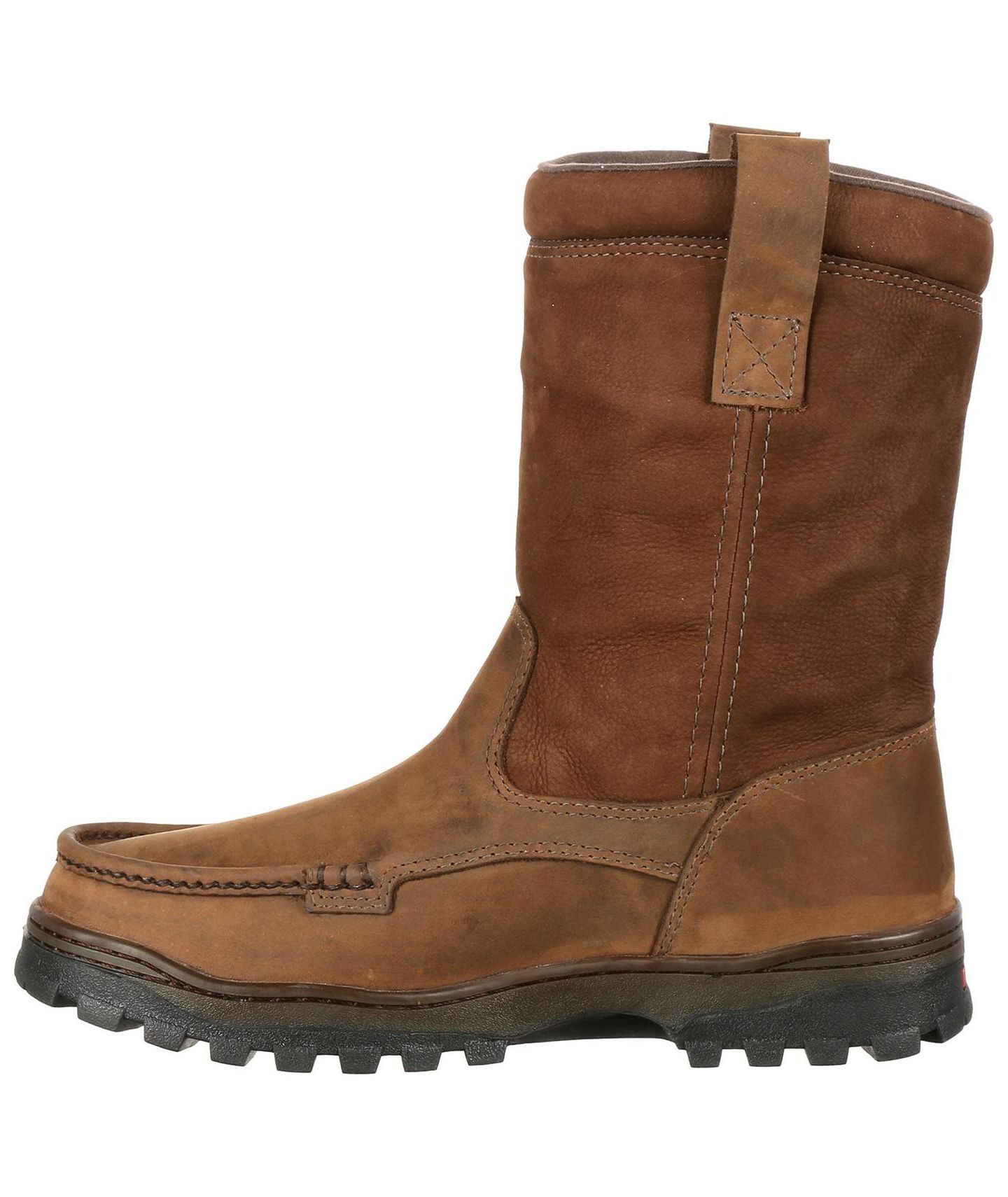 Мужские ботинки ROCKY Outback GORE-TEX Waterproof Wellington Boot, цвет: Коричневый — фото 6