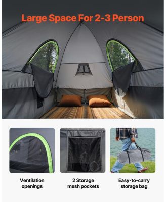 Truck Bed Tent for 8.0 to 8.2 FT Pickup with Awning Rainfly