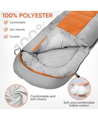 Sleeping Bag Portable Waterproof 4 Seasons Camping Adults Backpacking Camping Outdoor Recreation Gear