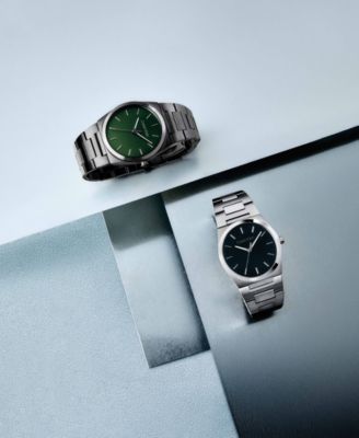 Men's CK Empower Gray IP Stainless Steel Bracelet Watch, 40mm