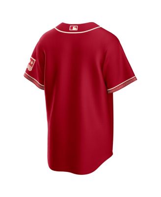 Men's Red Texas Rangers 2026 City Connect Stadium Jersey