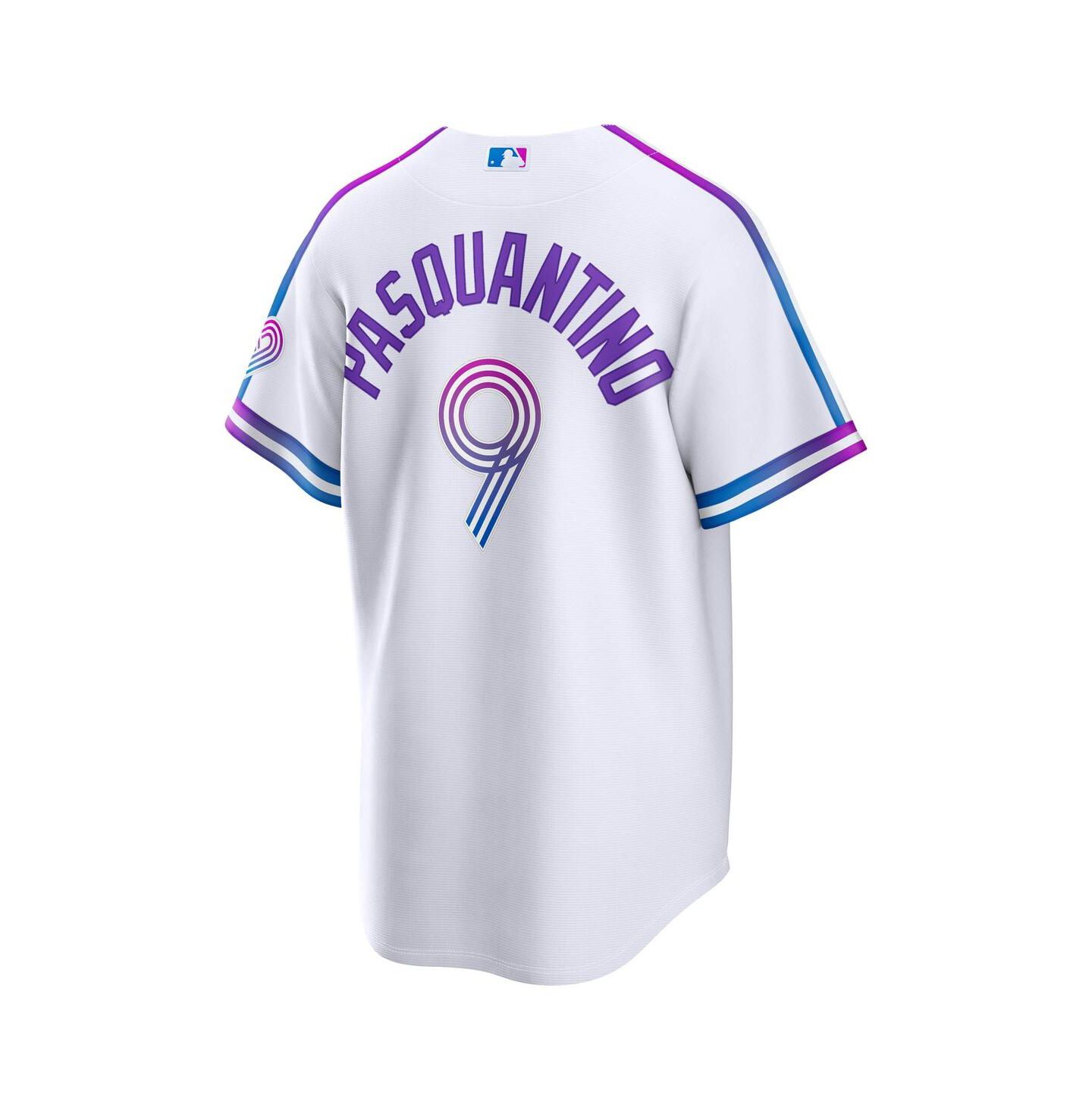 Мужской топ Nike Vinnie Pasquantino White Kansas City Royals 2026 City Connect Stadium Jersey — фото 3