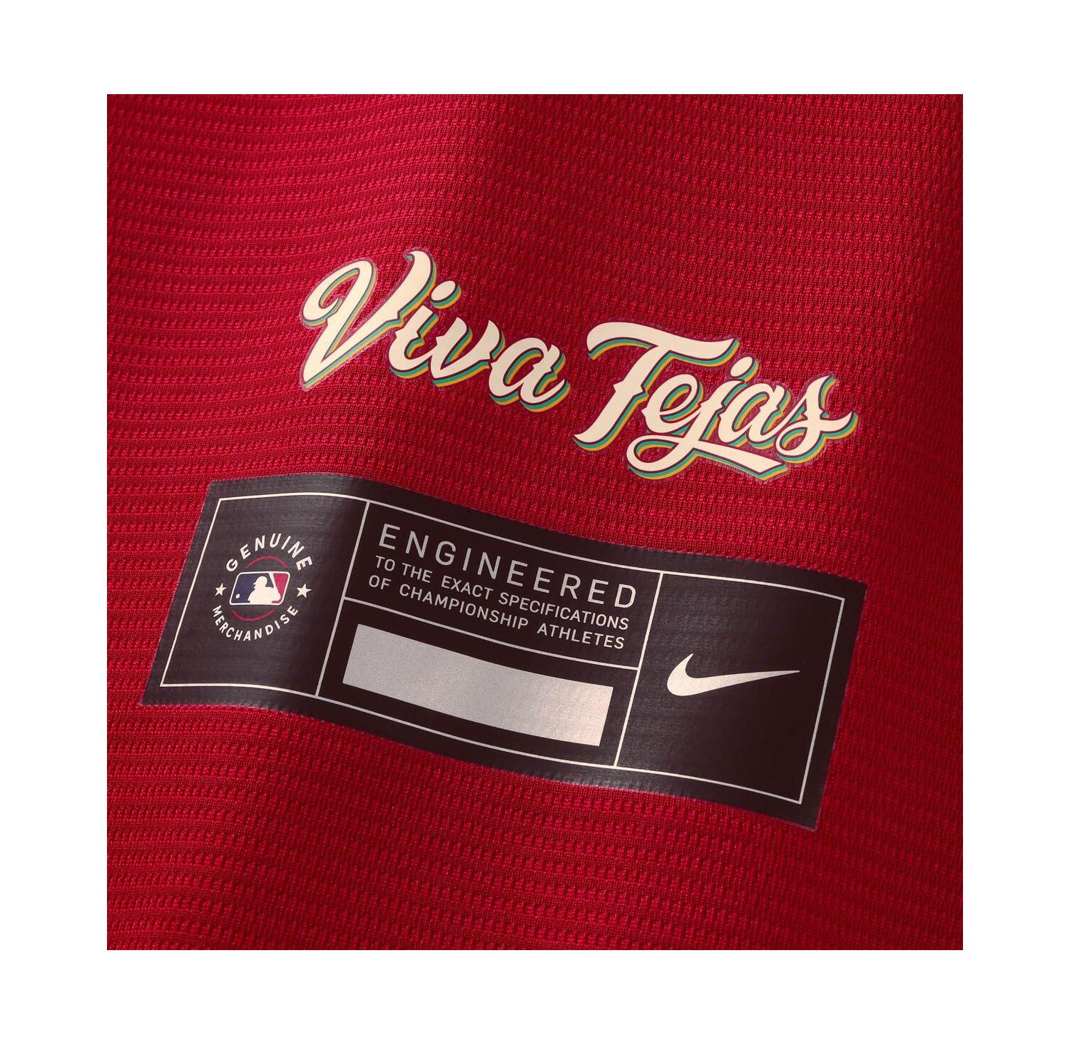 Men's Jacob DeGrom Red Texas Rangers 2026 City Connect Stadium Jersey