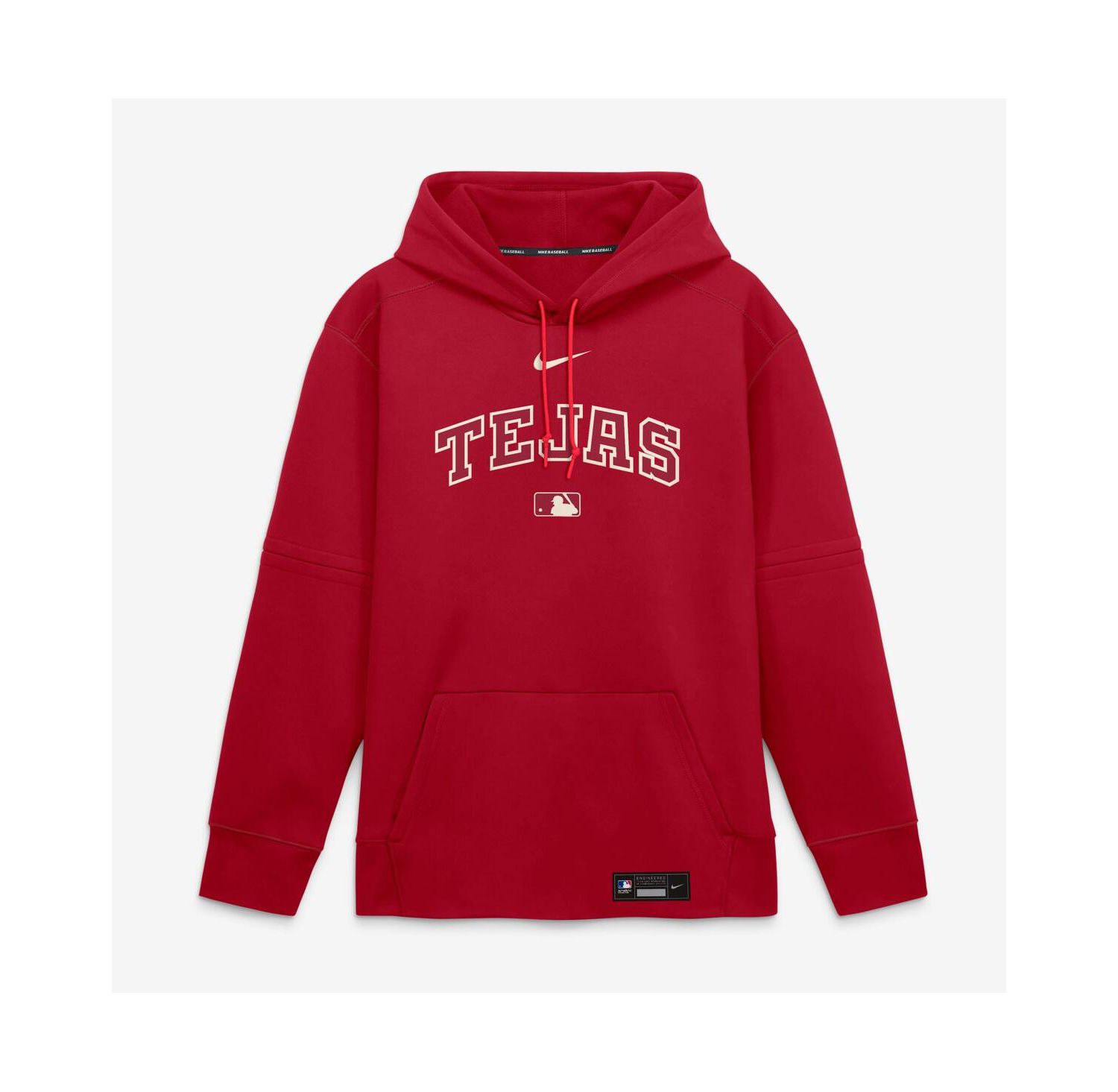 Men's Red Texas Rangers 2026 City Connect Authentic Collection Therma-FIT Hoodie