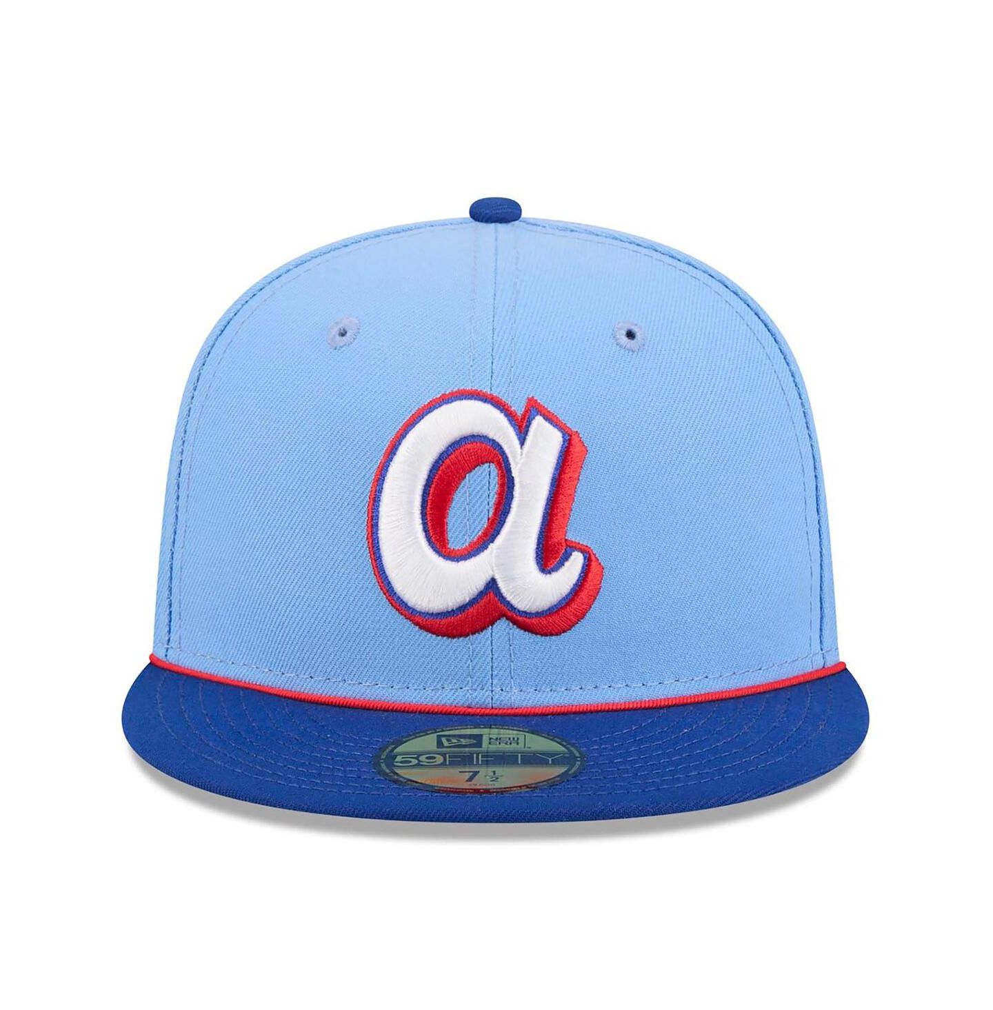 Мужская кепка New Era Black Atlanta Braves 2026 City Connect 59FIFTY Fitted Hat — фото 3