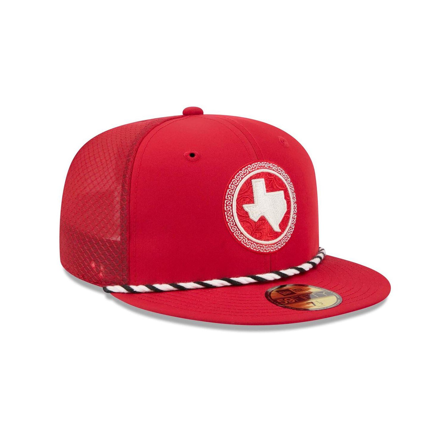 Men's Red Texas Rangers 2026 City Connect Batting Practice 59FIFTY Fitted Hat