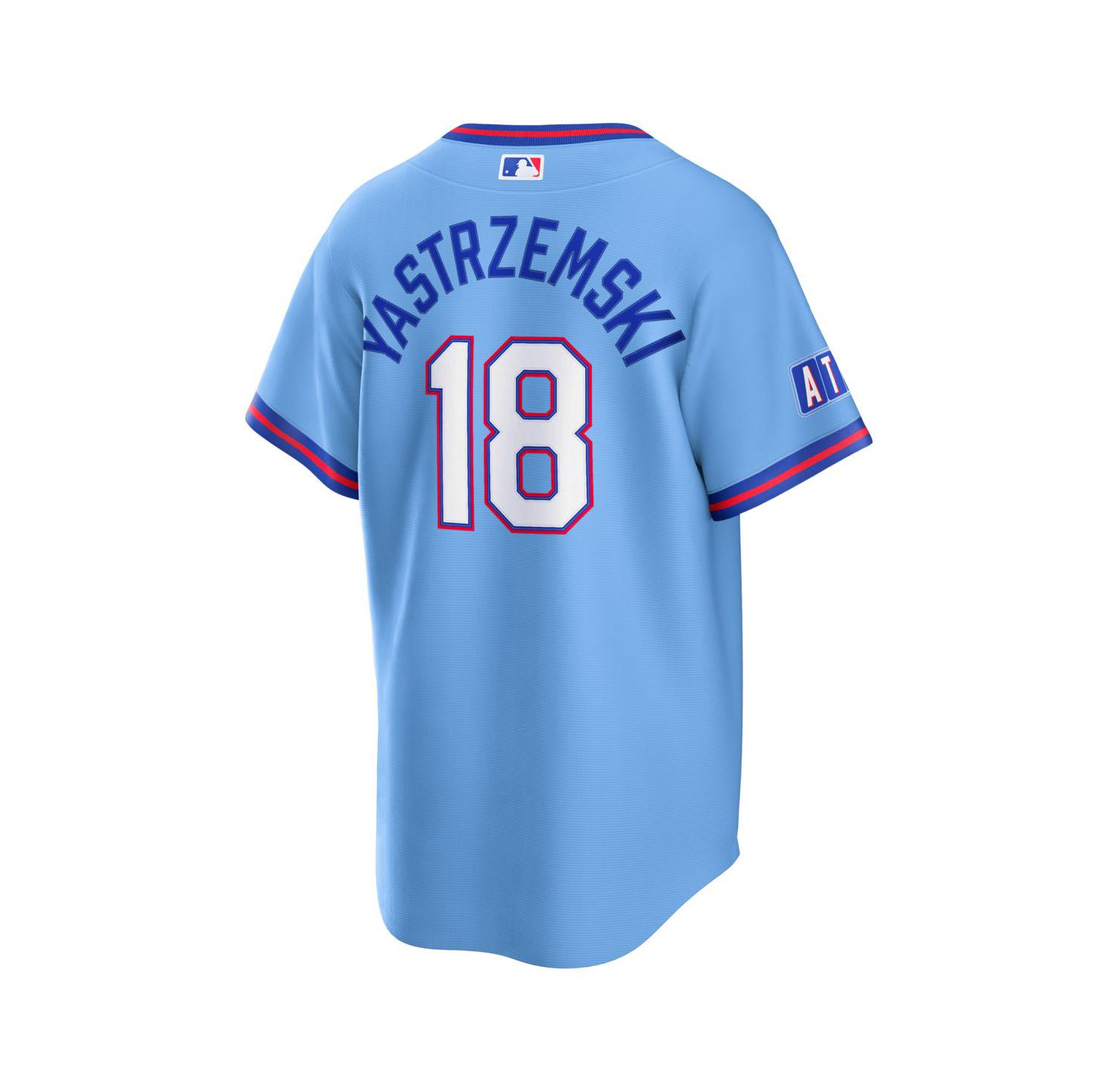 Men's Mike Yastrzemski Powder Blue Atlanta Braves 2026 City Connect Stadium Jersey