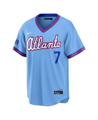 Men's Ha-Seong Kim Powder Blue Atlanta Braves 2026 City Connect Stadium Jersey