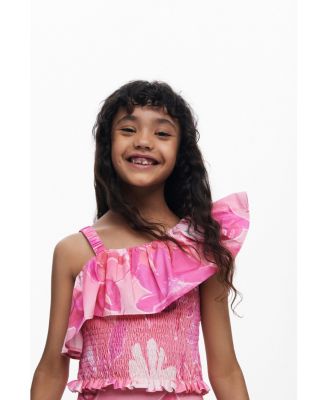 Girls Girls's Mini peplum floral skirt