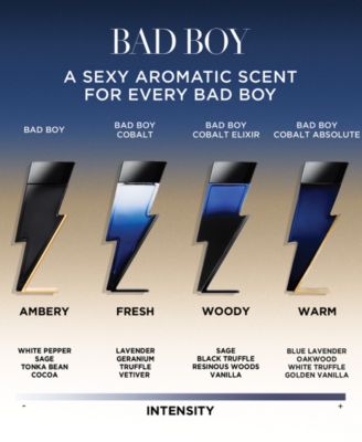 Carolina Herrera Bad Boy Eau de Toilette, 3.4-oz. - Macy's
