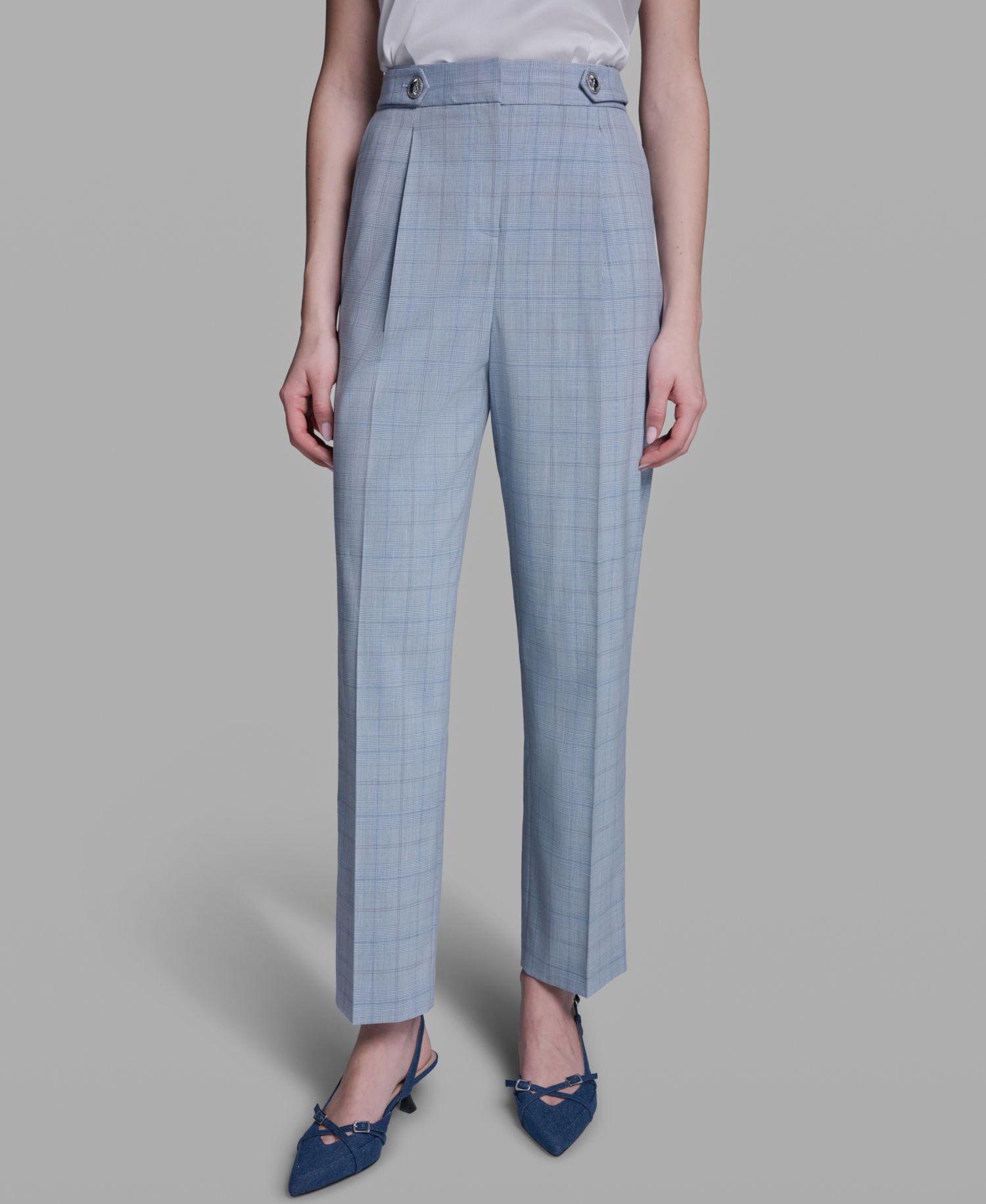 Women's High-Rise Wide-Leg Pants