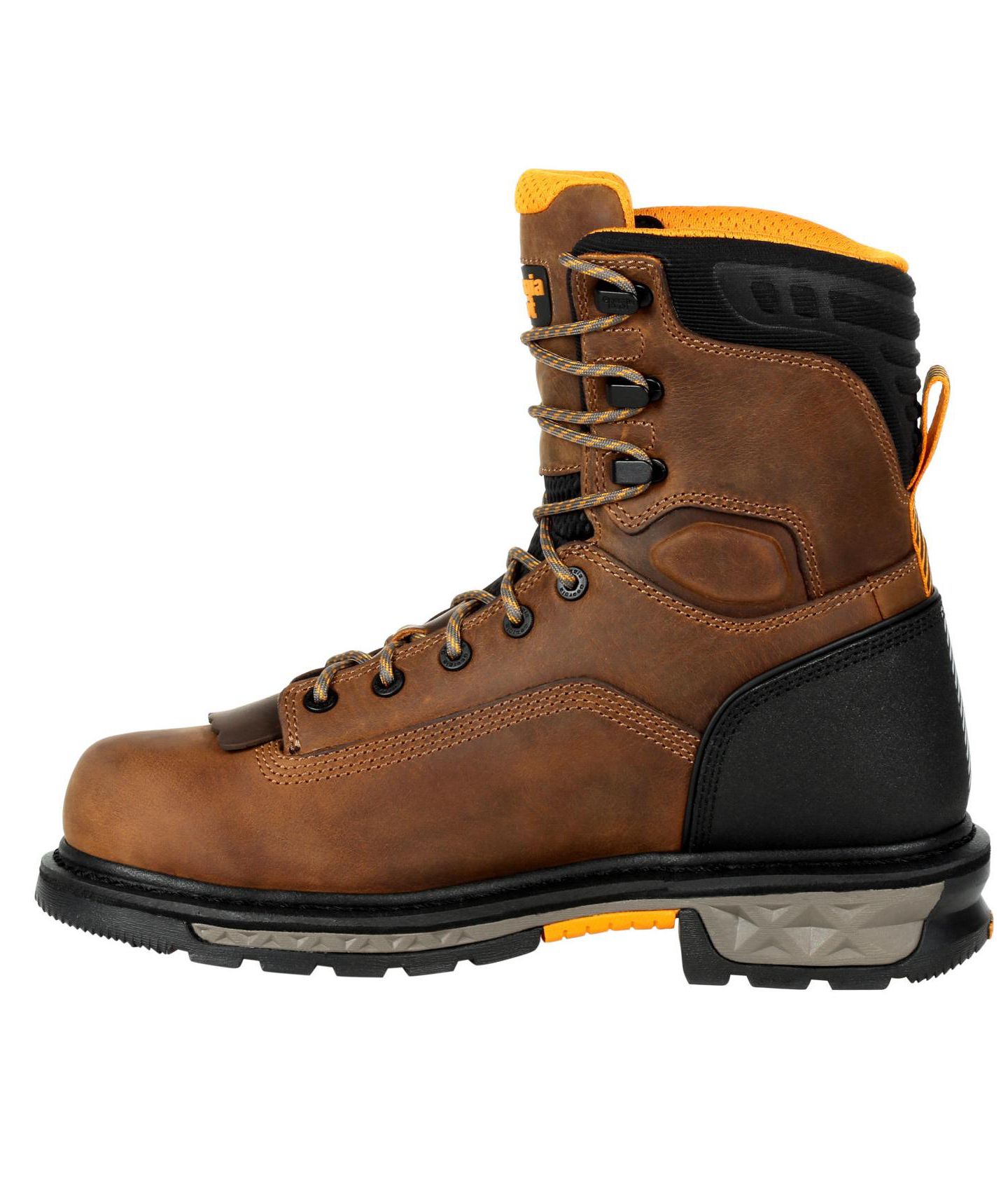 Мужские ботинки GEORGIA BOOT Carbo-Tec LTX Waterproof Work Boot, цвет: Чёрный / Коричневый — фото 9