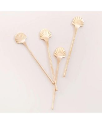 Fleck, S/4 Seashell Stirrers - Small