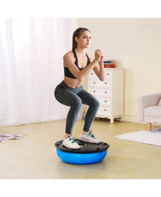 Half Balance Ball Trainer 660 lbs with Foot Pump