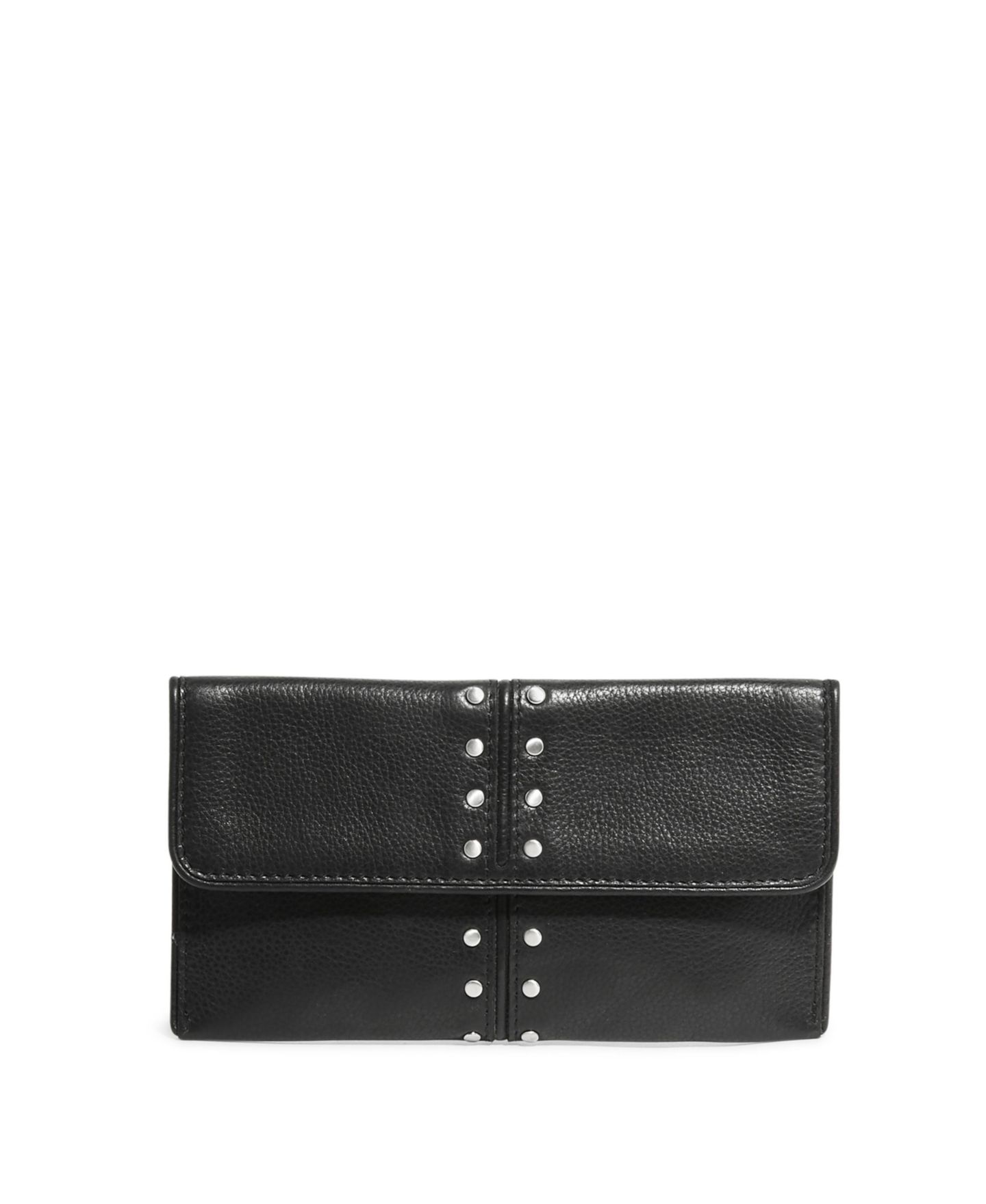 Женский кошелёк American Leather Co. Mittie Bifold Wallet, цвет: Чёрный — фото 1