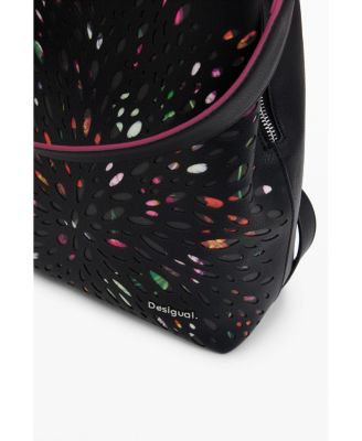 Women's Mini perforated backpack