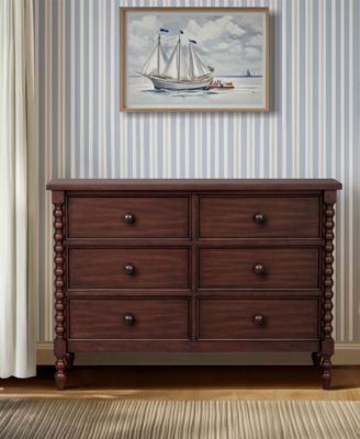 Beckett 46" Wood 6-Drawer Dresser
