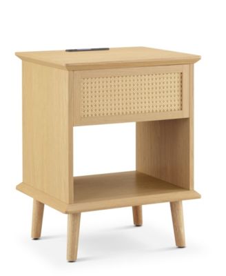 Teagan 23.75" Wood Side Table