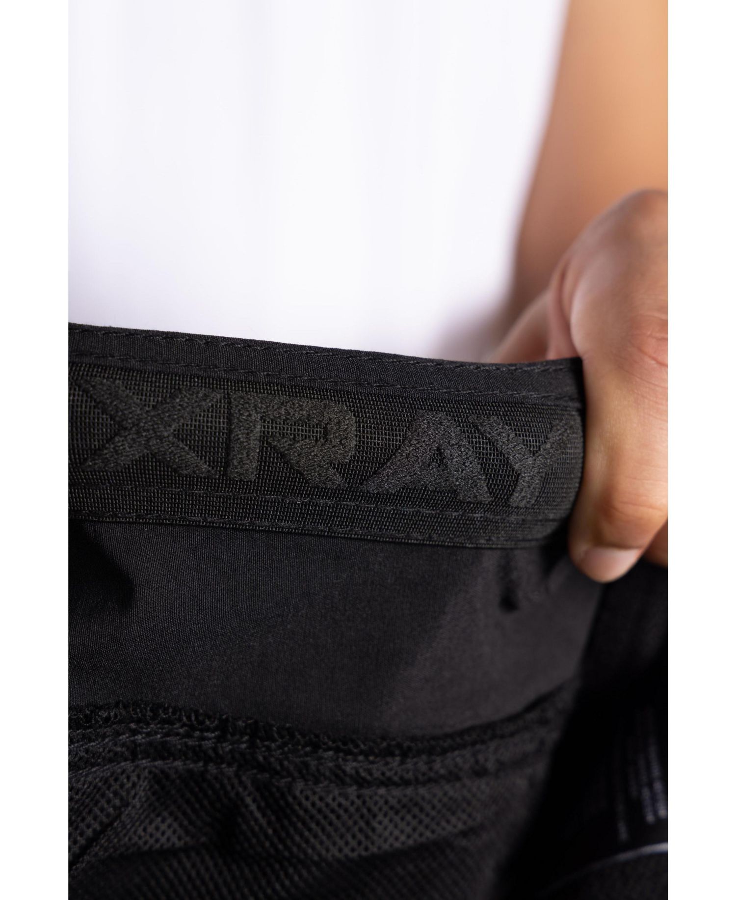 Men's Trouser Slit Patch Pocket Nylon Pants