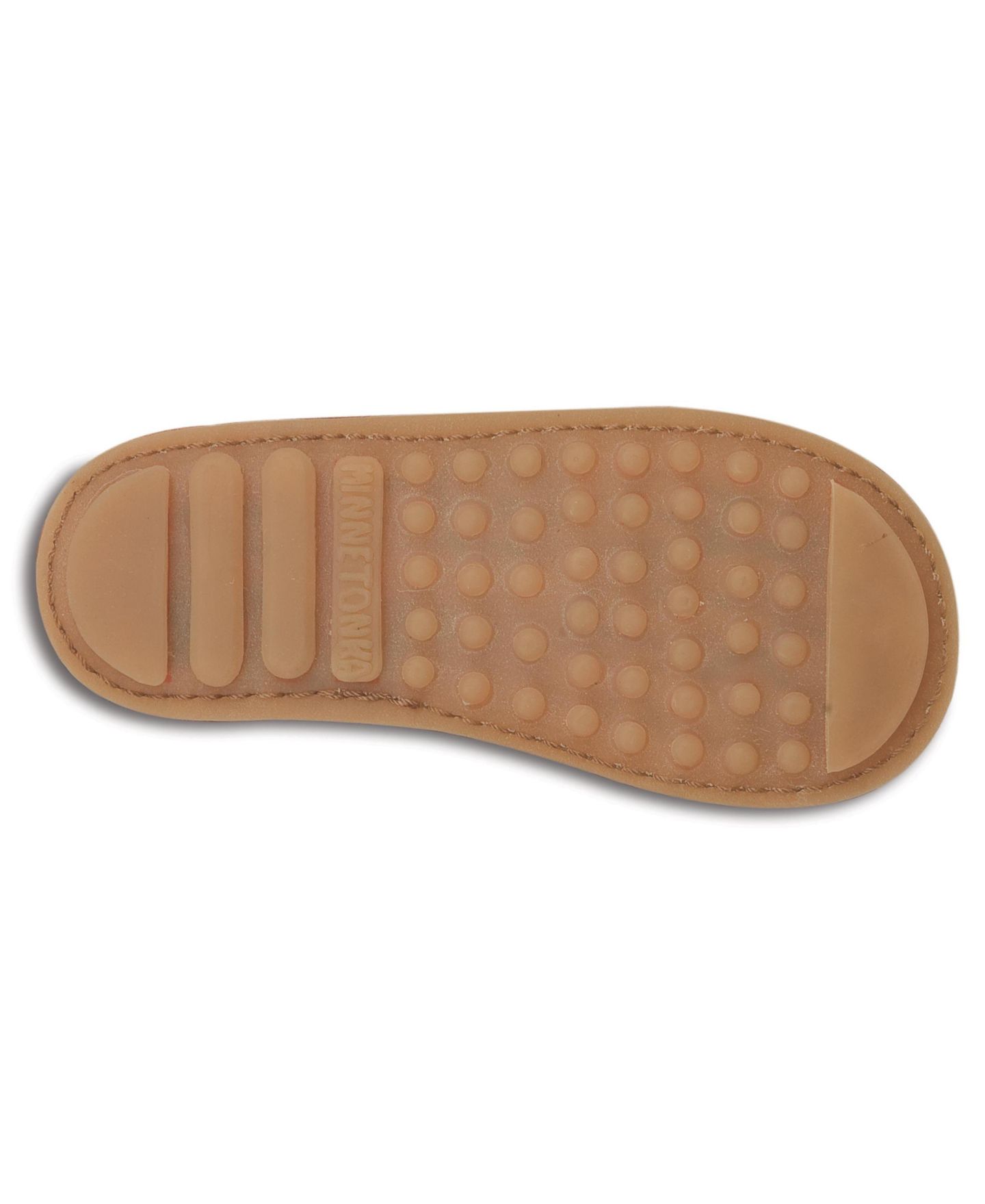 Детские замшевые мокасины Minnetonka Kilty, цвет: Коричневый — фото 5