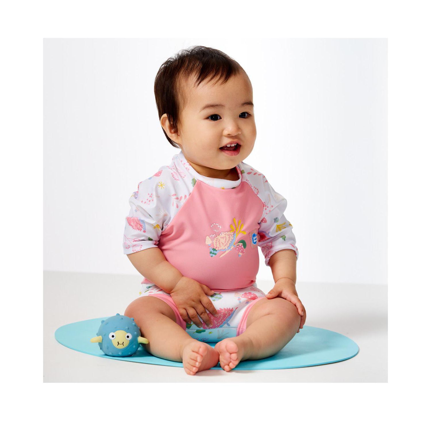 Baby Happy Nappy Sunsuit with Swim Diaper