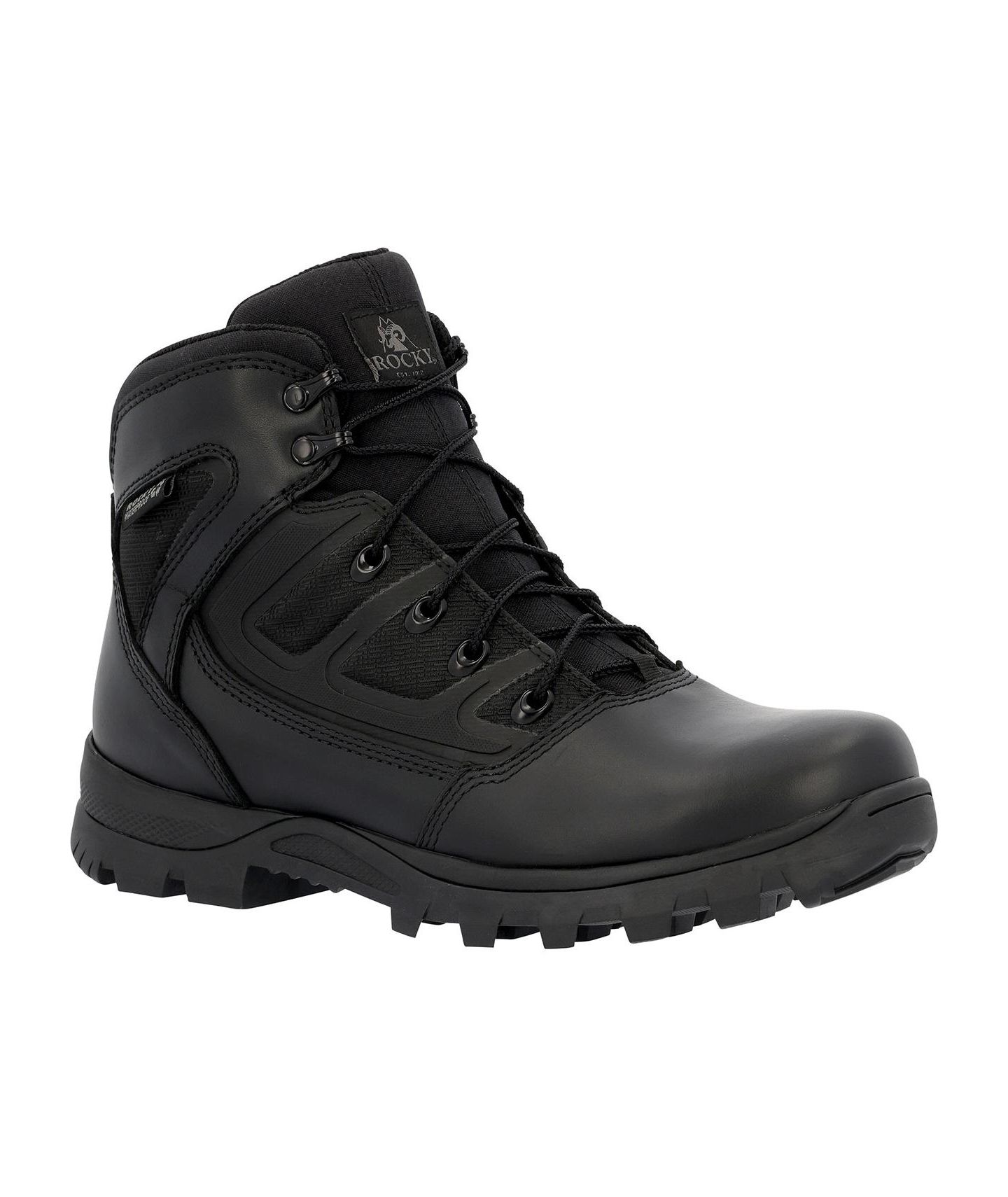 Мужские ботинки ROCKY Enforcer 6" Composite Toe Public Service Boot, цвет: Чёрный — фото 1