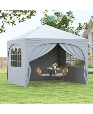 Pop Up Canopy Tent with 4 Removable Sidewalls