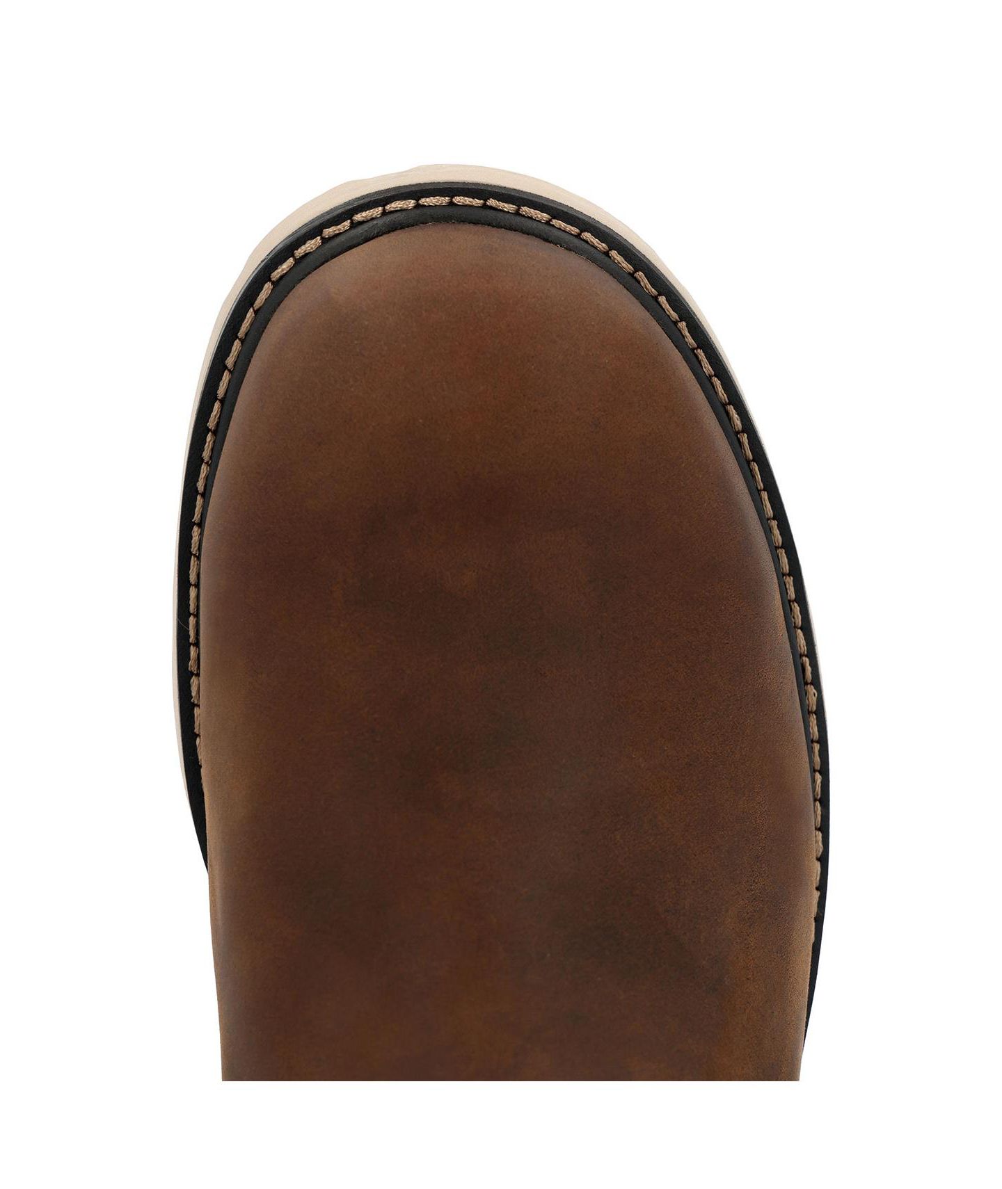 Мужские ботинки GEORGIA BOOT Carbon Flex Wedge 11inch Pull On Waterproof Work Boot, цвет: Коричневый — фото 8