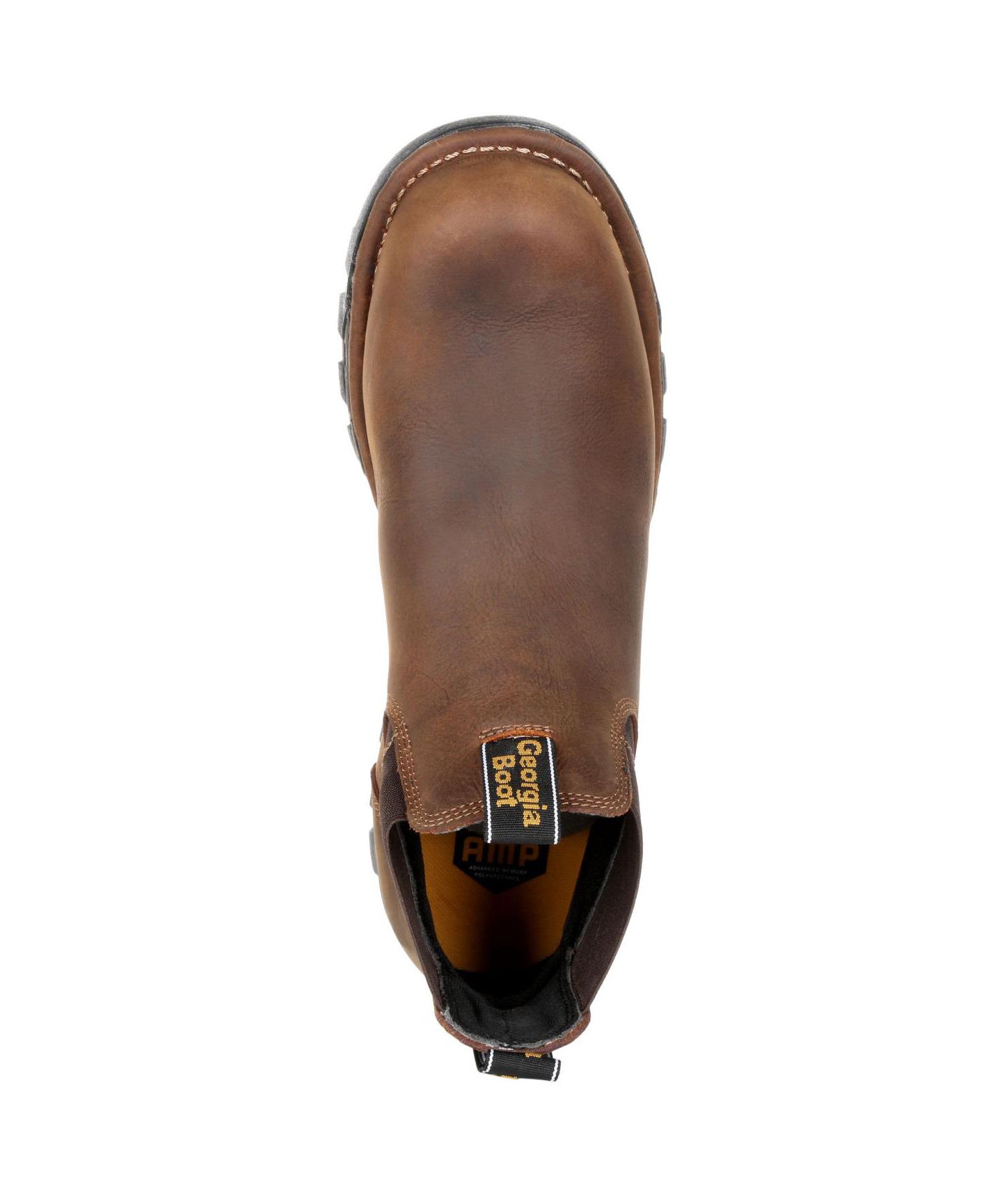 Мужские ботинки GEORGIA BOOT Eagle One Waterproof Chelsea Work Boot, цвет: Коричневый — фото 3