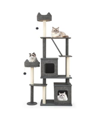 Cat Tree 71 in Multi-Level Large with Scratching Posts