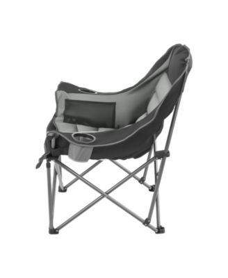 Oversized Padded Camping Chair 450 lbs with Dual Cup Holders