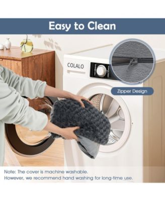 Orthopedic Dog Bed L 44.5x35 in Foam Sofa Removable Cover