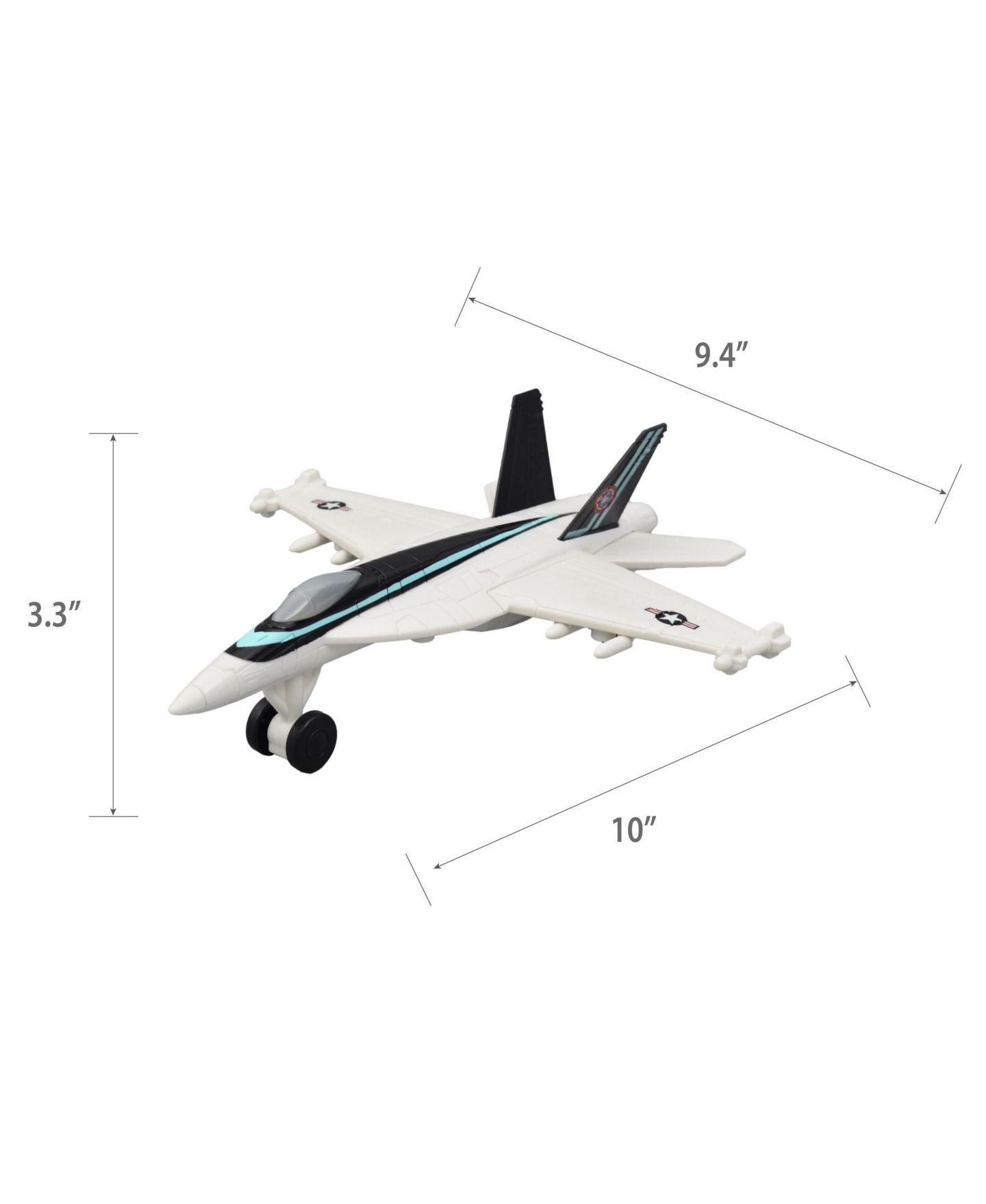 Детская игрушка Legend Toys Topgun F/A-18 10" Motion Sensor Lights and Sounds Plane, цвет: Open Miscellaneous — фото 3