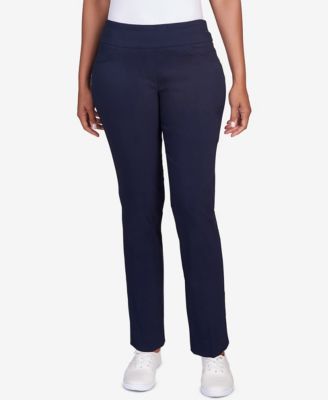 Plus Size Mid-Rise Ankle Pants