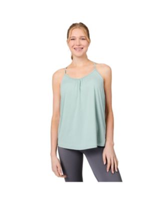 Women's Microtech Chill B Cool V-Neck Cami Top with Built-In Bra