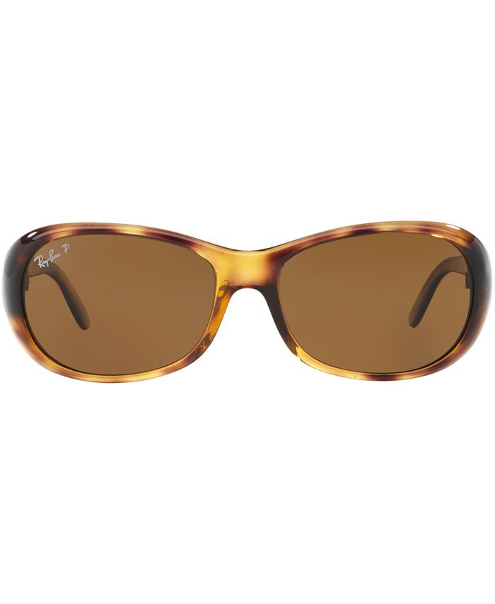 Ray-Ban Polarized Sunglasses, RB4061 - Macy's