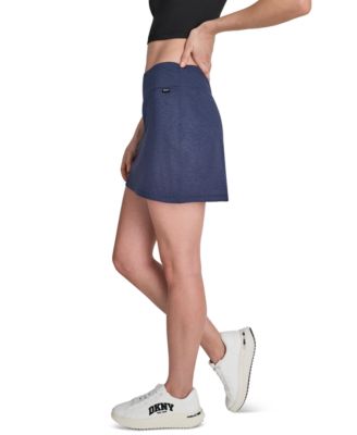 Women's Space-Dye Pull-On Bike Skort