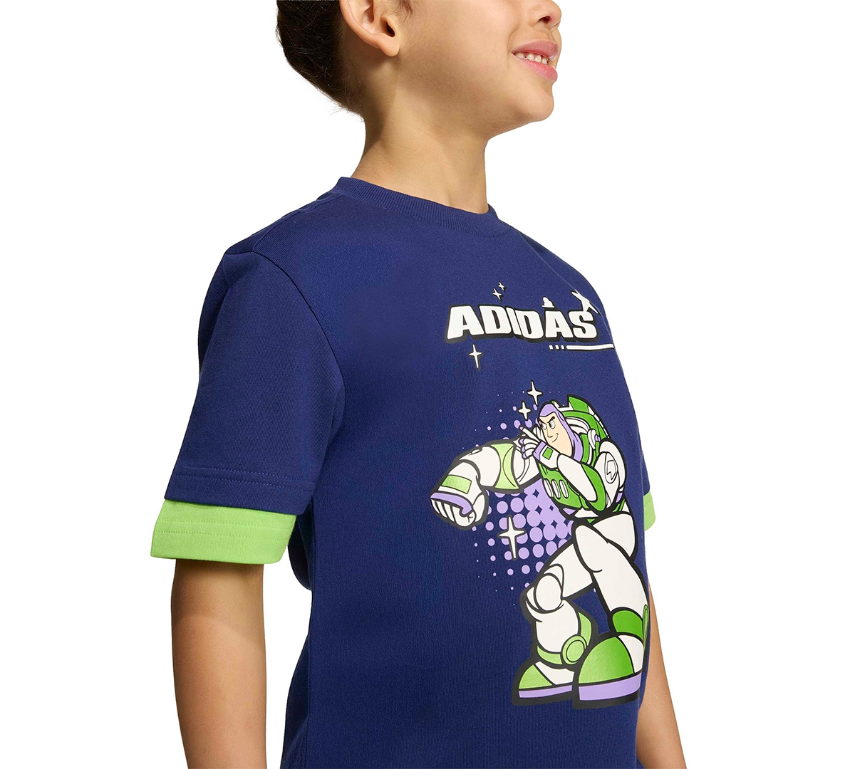 adidas Boys' 2T-10 Pixar Toy Story Short-Sleeve T-Shirt and Shorts, 2-Piece Set