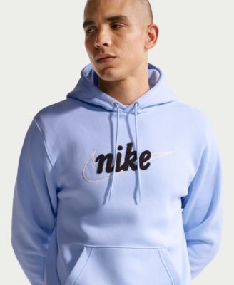 Men's Embroidered Logo Relaxed-Fit Hoodie