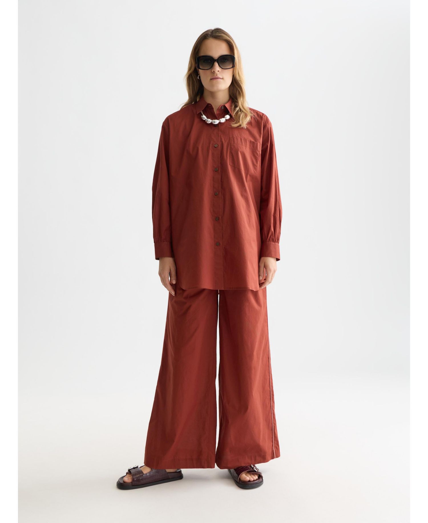 Women's Scotch and Soda Cotton Voile Pull On Beach Pant